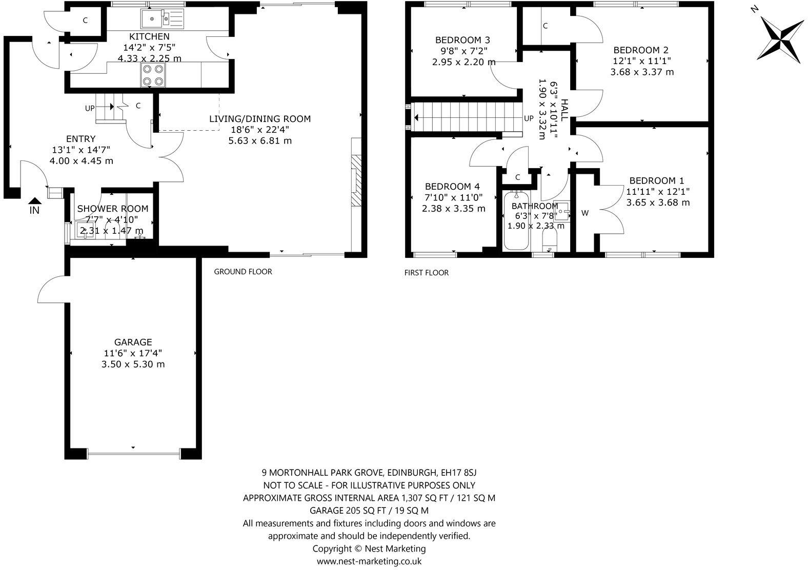 Mortonhall Park Grove, Edinburgh, EH17 floorplan