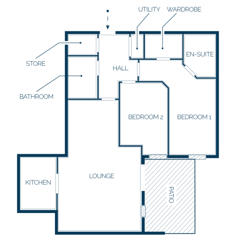 The Chimes, Lime Grove, Cheadle, SK8 floorplan