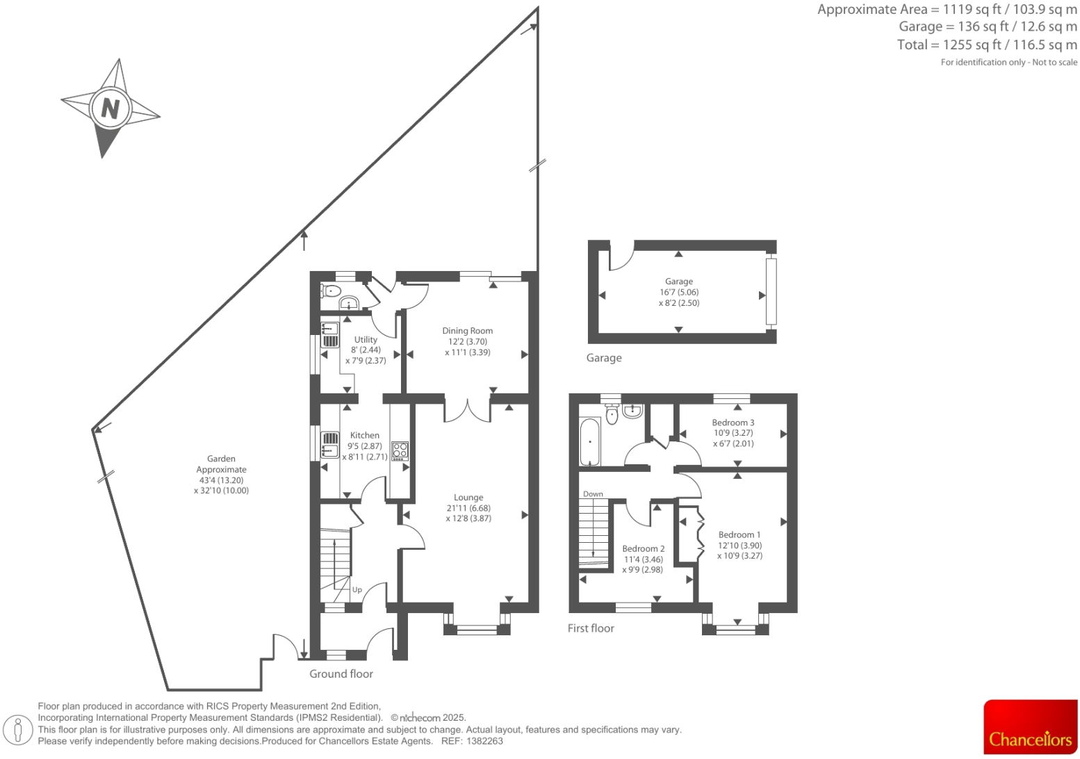 Isis Avenue, Bicester floorplan
