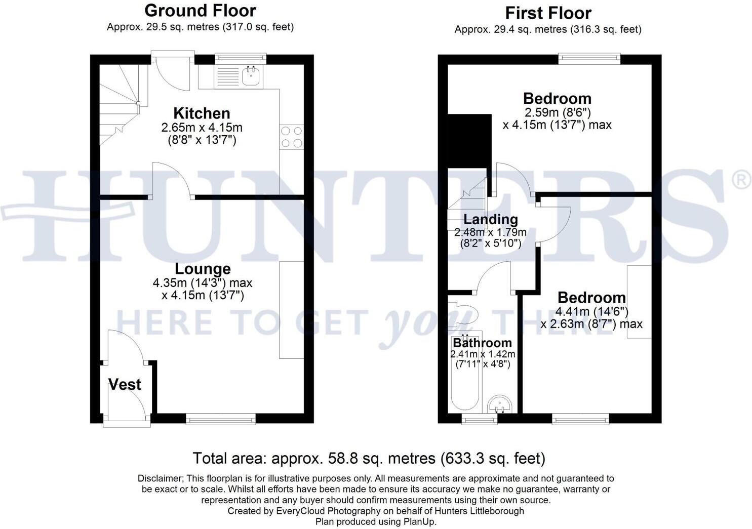 Hanover Street, Littleborough OL15 8DS floorplan