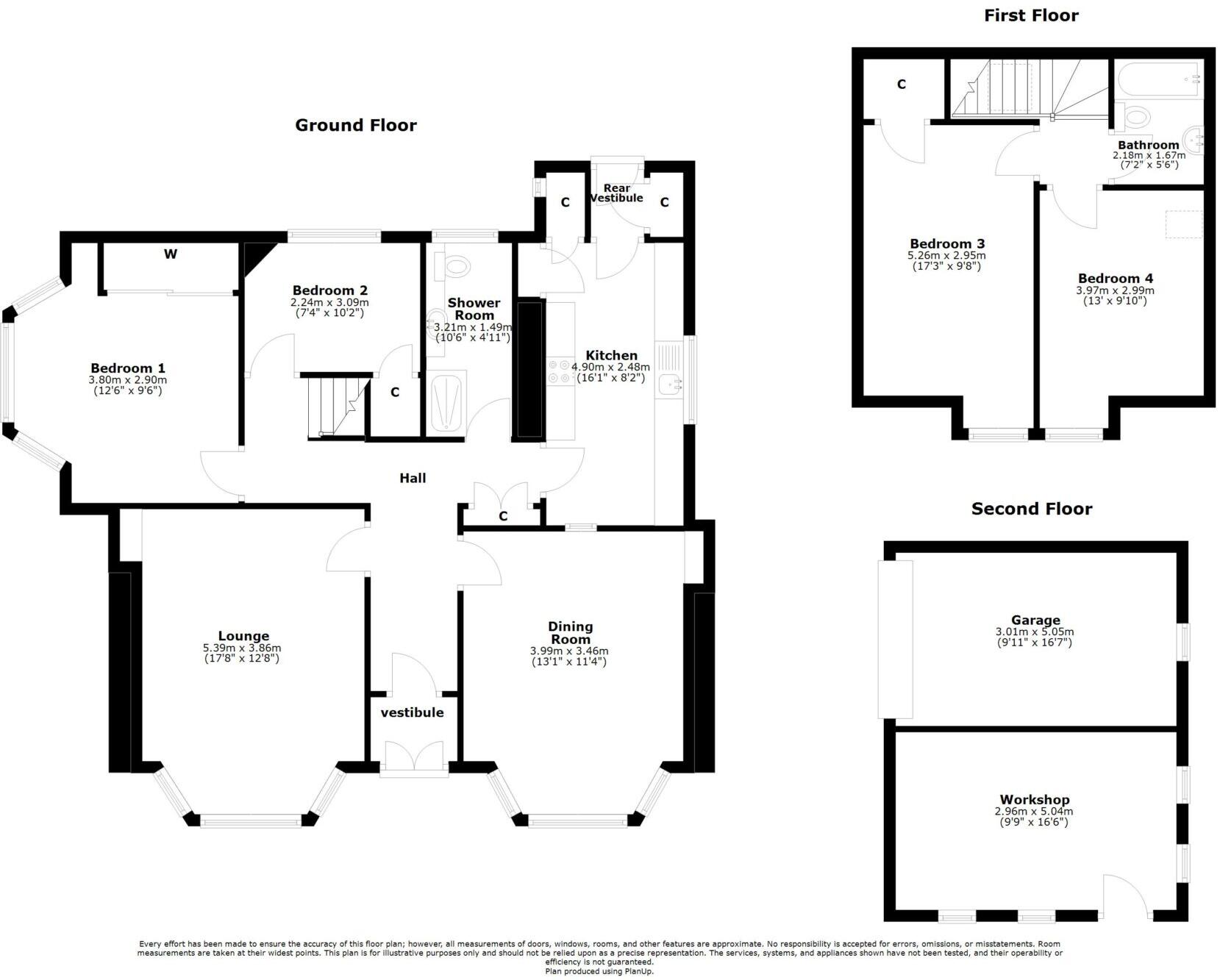 11 Auchenmaid Drive, Largs, KA30 9JJ floorplan
