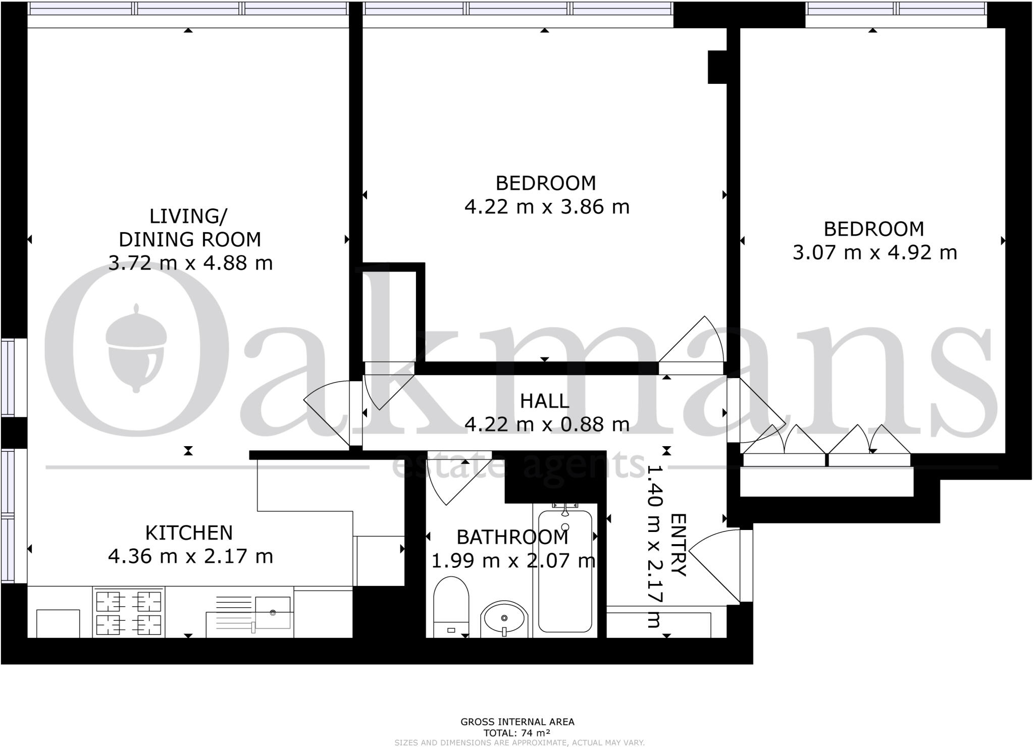Civic Close, Birmingham, B1 floorplan
