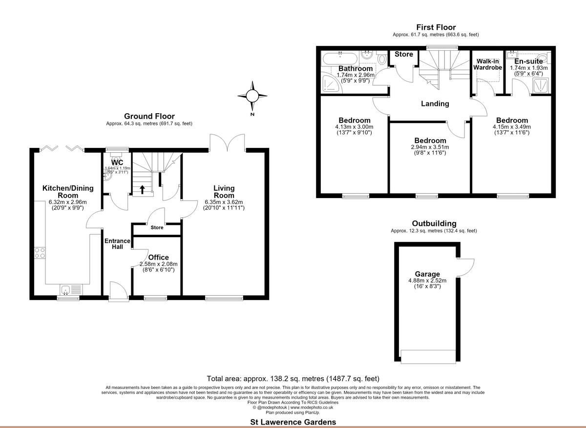 St. Lawrence Gardens, Leigh-on-sea, SS9 floorplan