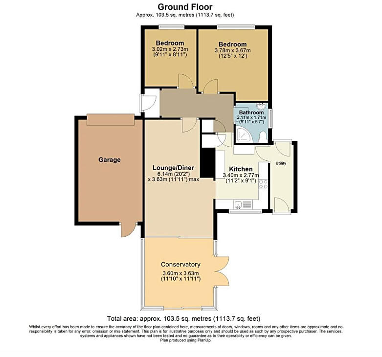 Highfields Avenue, Herne Bay, CT6 6LN floorplan