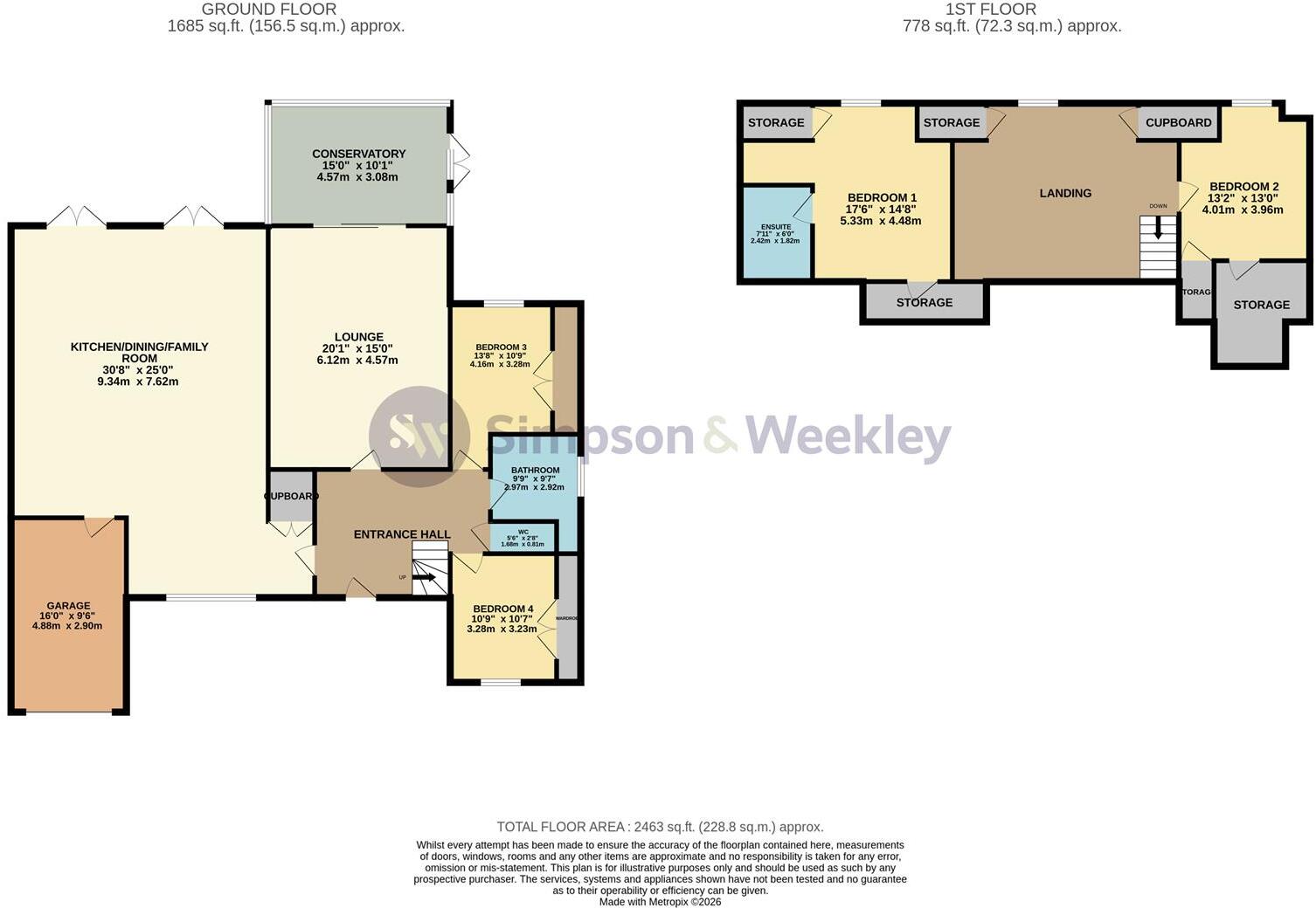 NN10, Bedford Road, Rushden floorplan