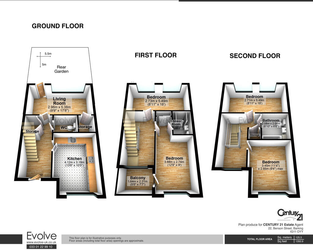Benson Street, Barking, Greater London floorplan