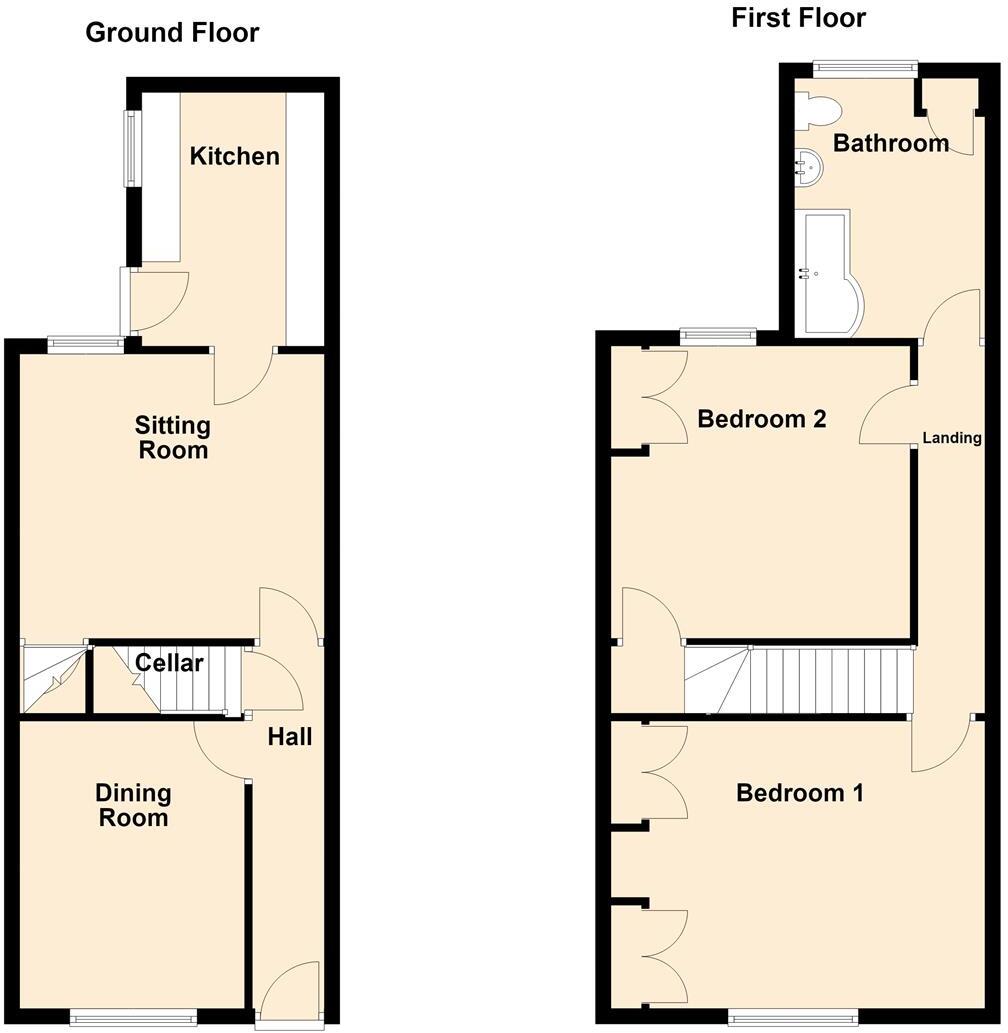 Stanley Street, Derby floorplan