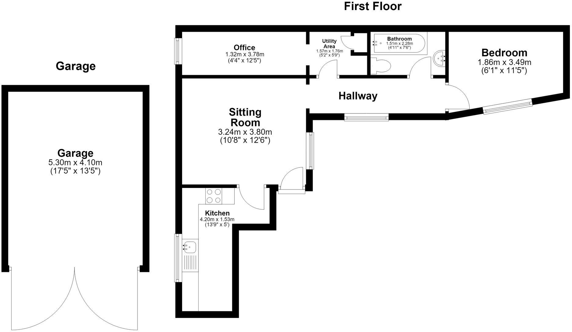 Old Road North, Kempsey, WR5 floorplan