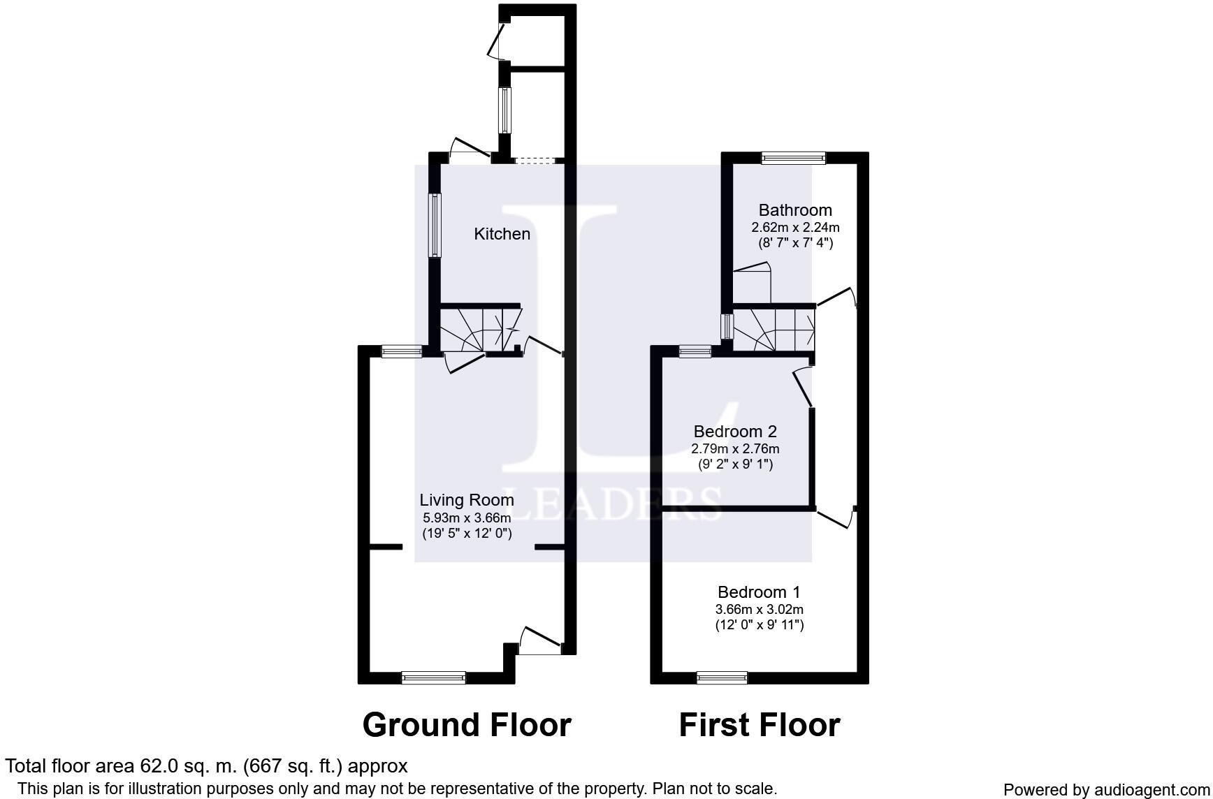 Austin Street, Ipswich, IP2 floorplan