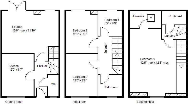 Bracken Way, Harworth, Doncaster floorplan