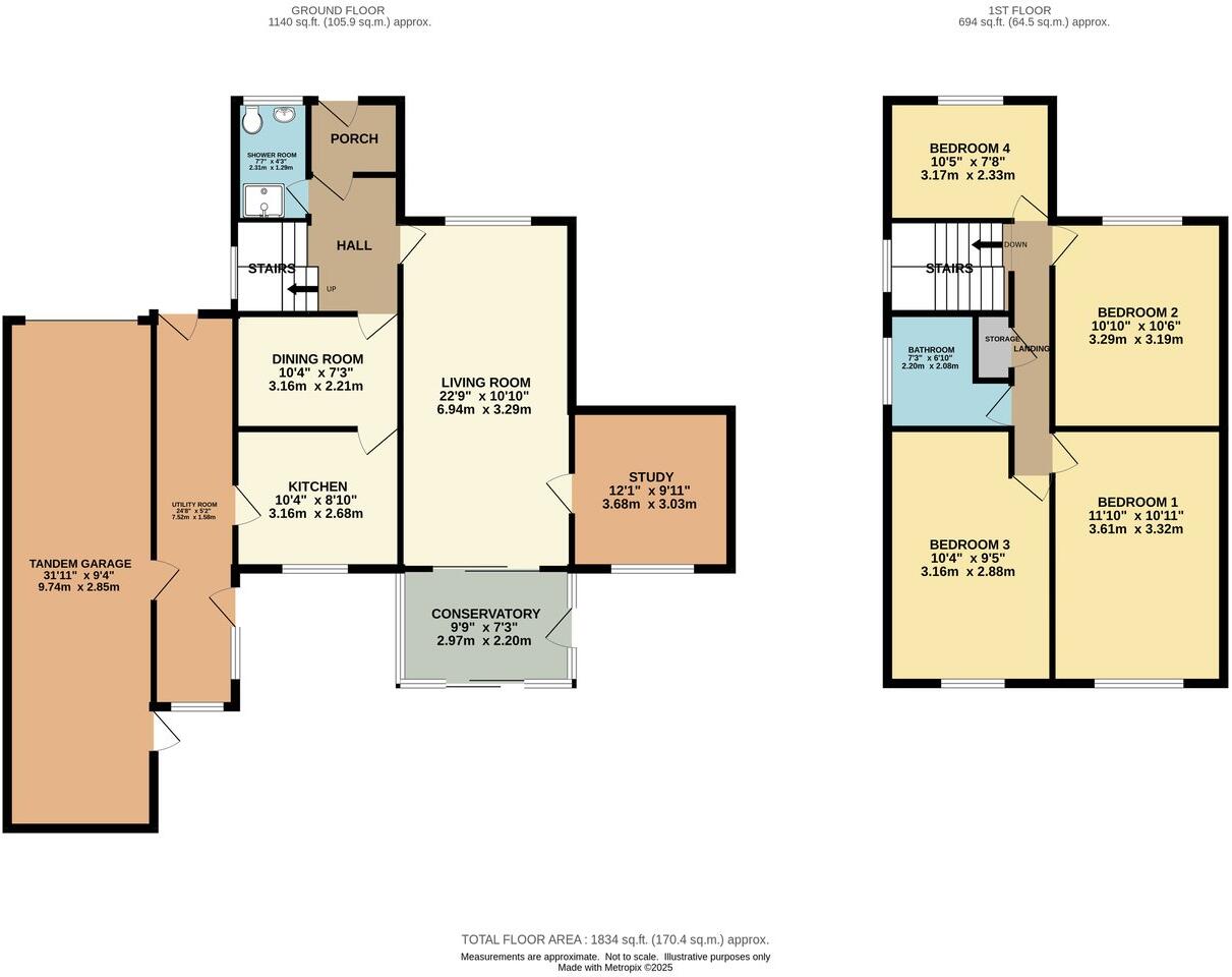 Ashmeads Close, Wimborne, BH21 floorplan