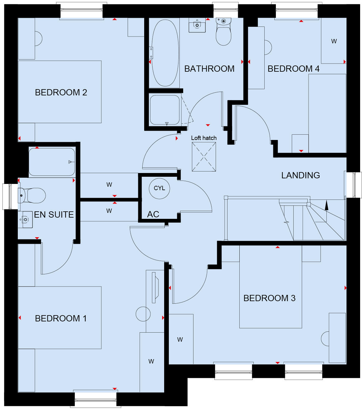 Tars Farm, 
Church Lane, 
Barnham, 
West Sussex, 
PO22 0DB floorplan