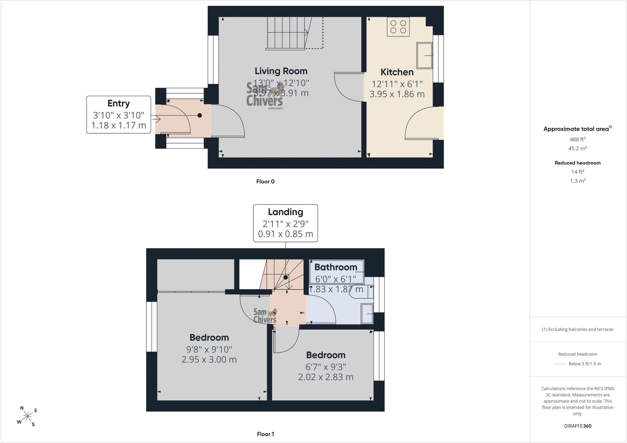 Woodborough Road, Radstock floorplan