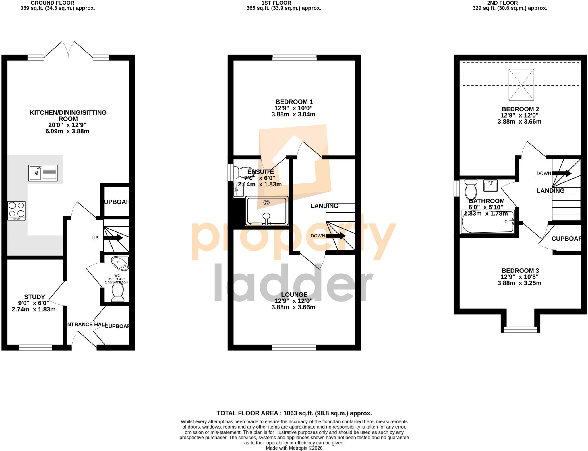 Metcalf Road, Sprowston, NR13  floorplan