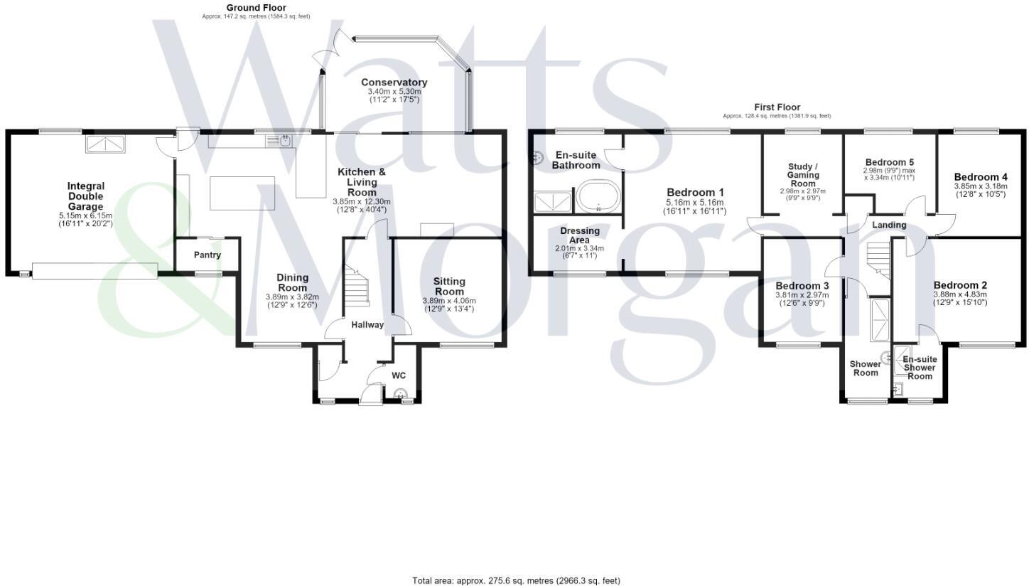 Cowbridge Road, Talygarn, Pontyclun, CF72 9JU floorplan