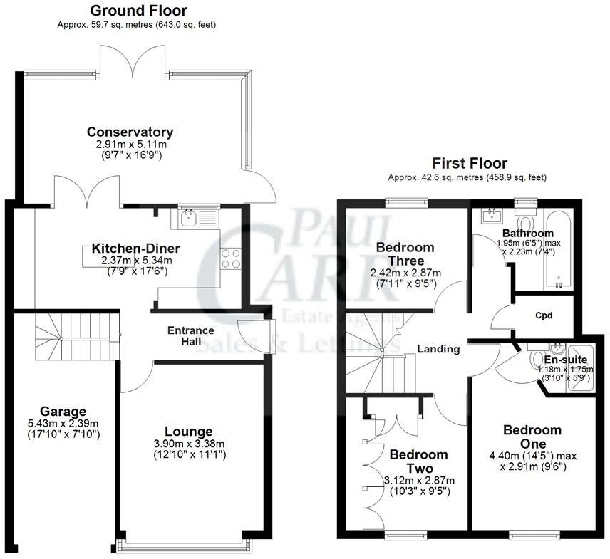 Burns Street, Cannock floorplan