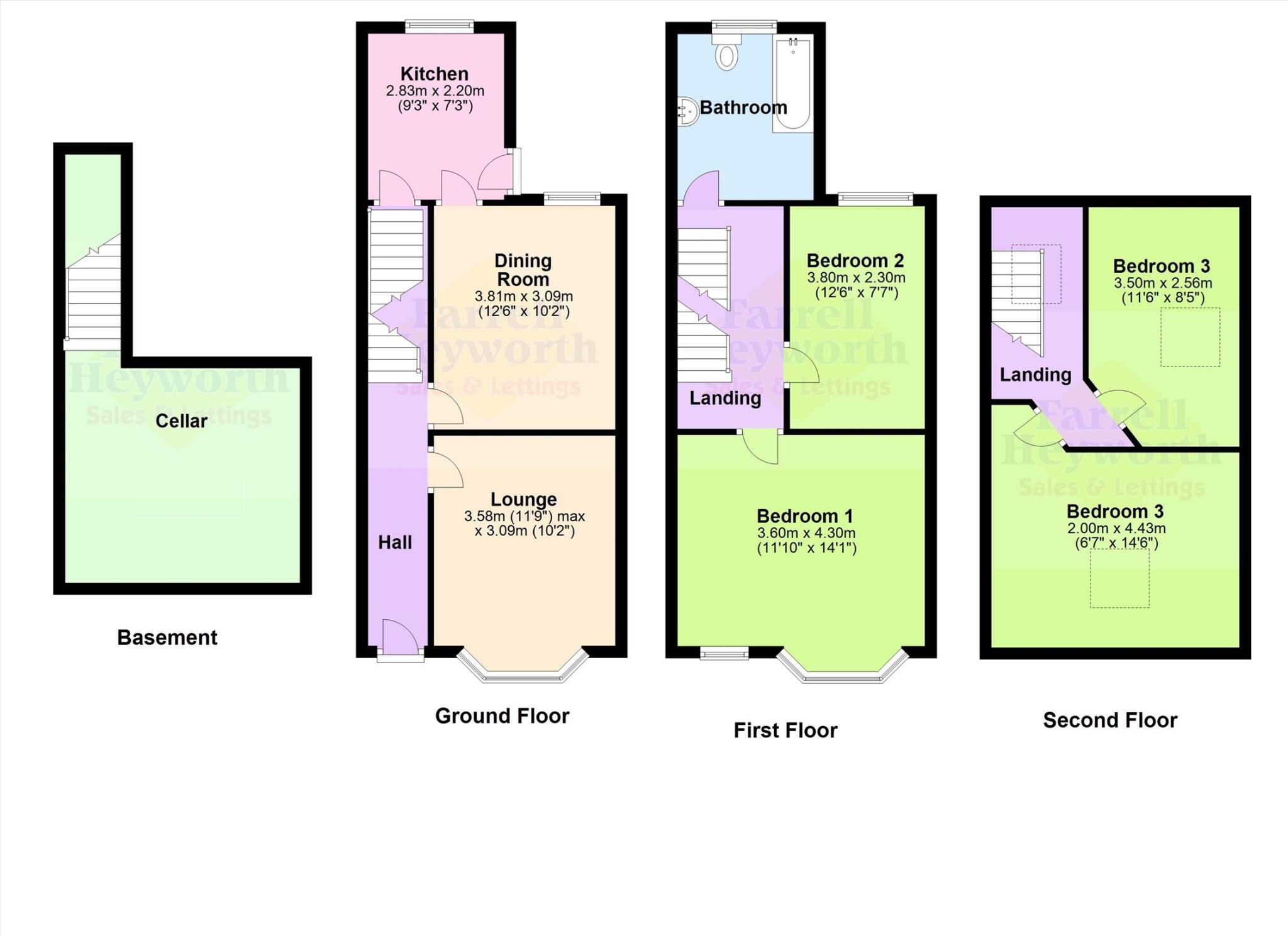 Kensington Road, Morecambe floorplan