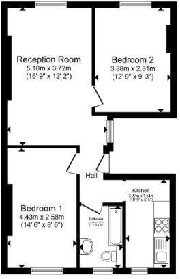 Regency Square, Brighton floorplan