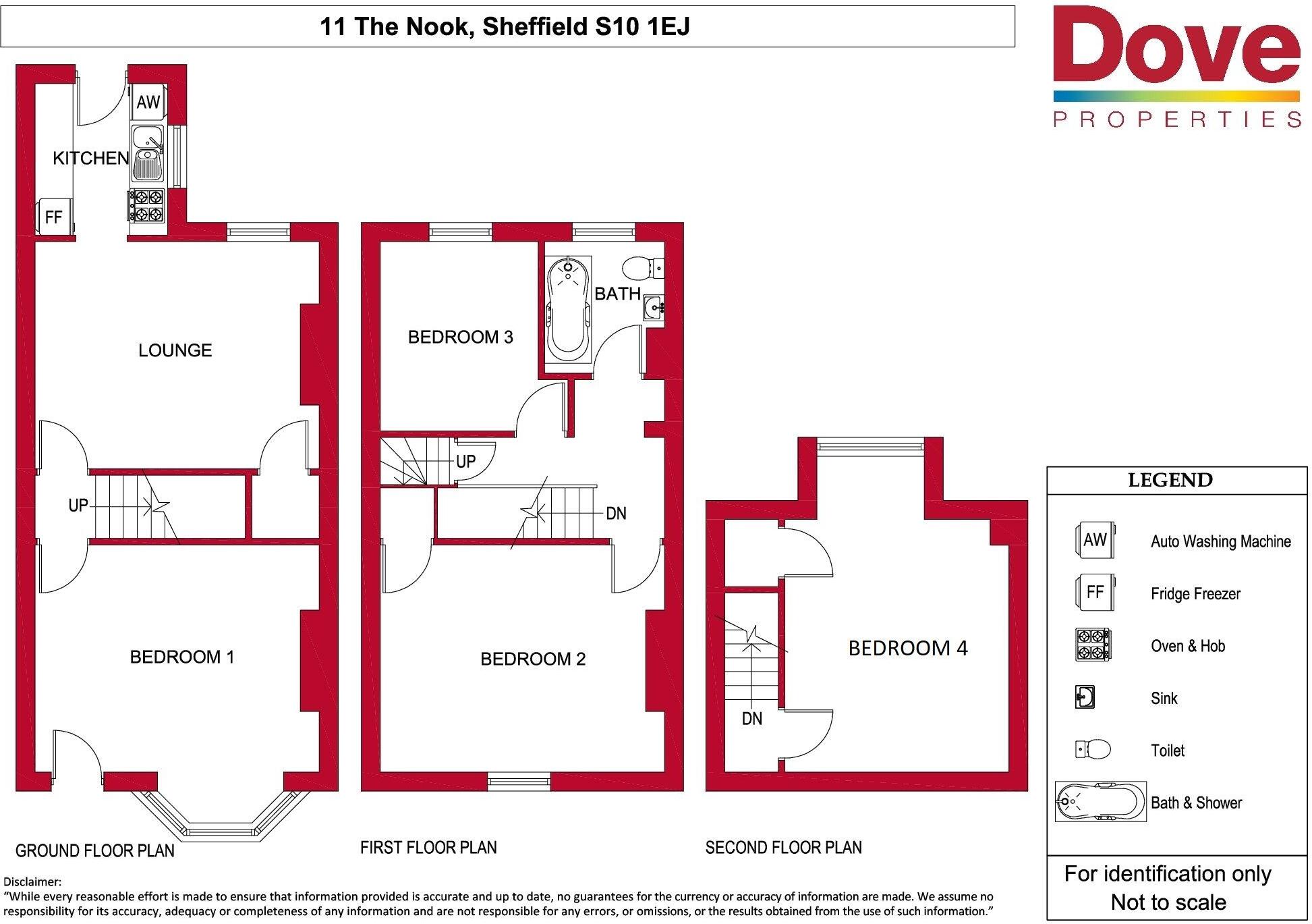 11 The Nook, Crookesmoor  floorplan