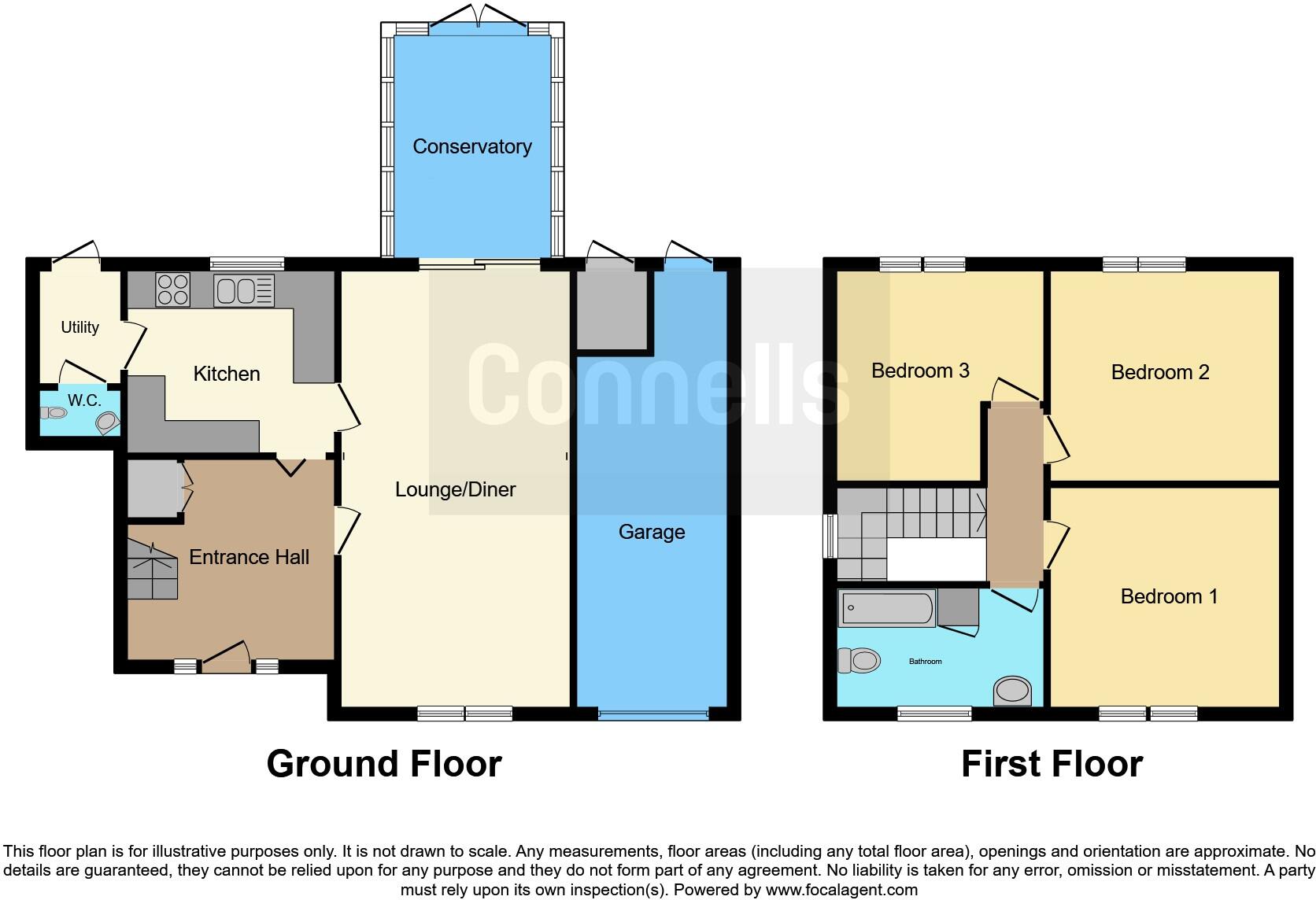 Pennine Way, Peterborough floorplan