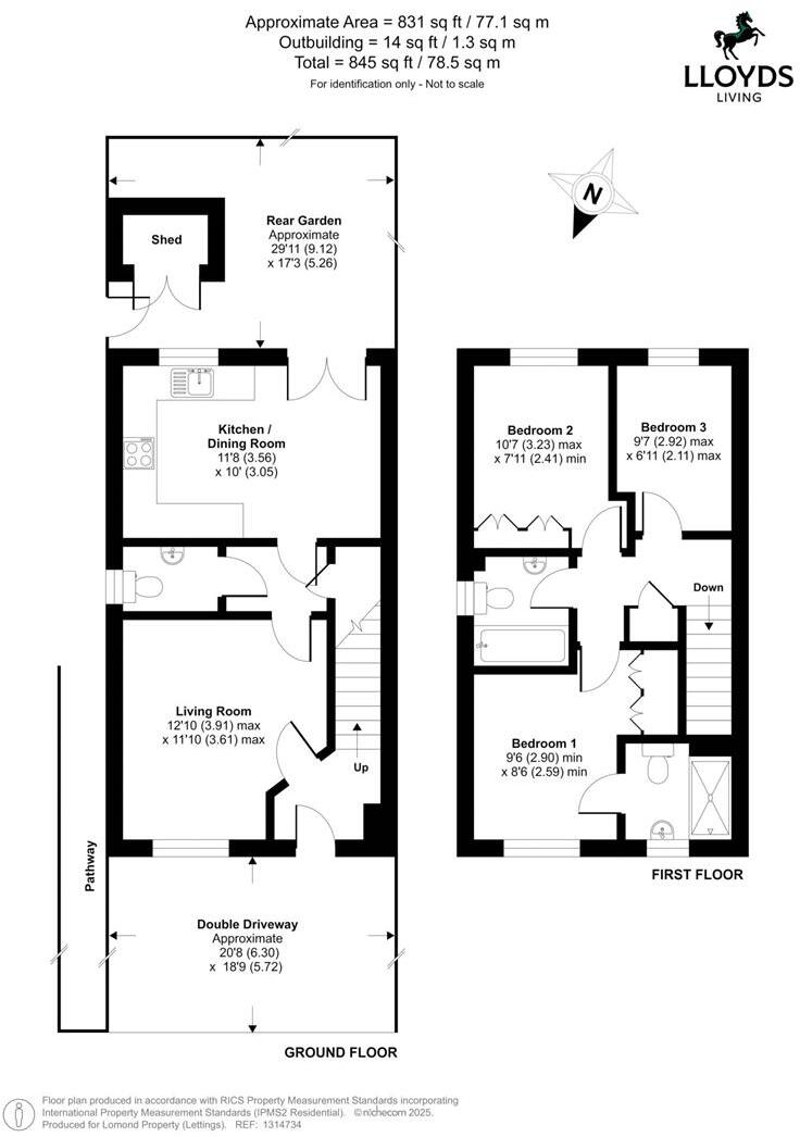 Bluebell Close, Cramlington, NE23 floorplan