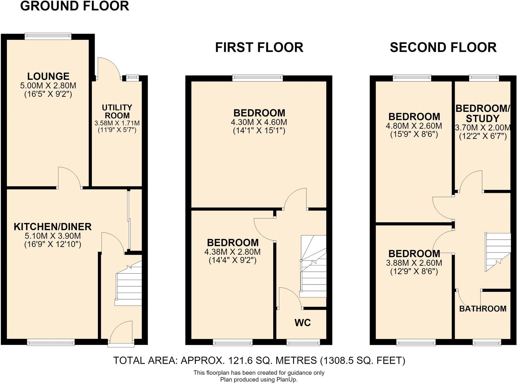 Dallow Road, Luton, LU1 floorplan
