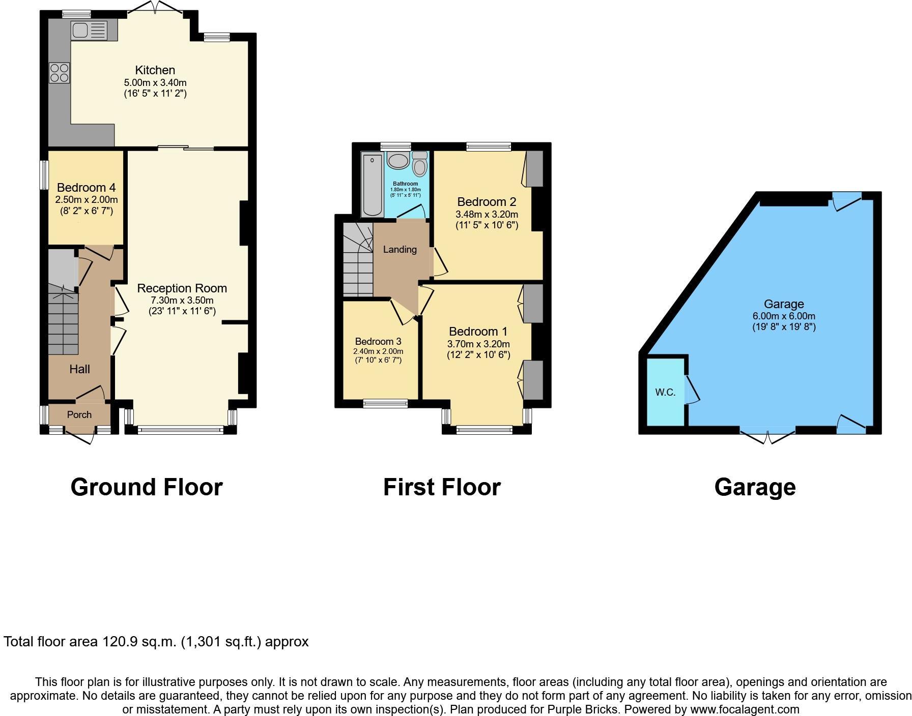 Charlton Road, London, N9 floorplan