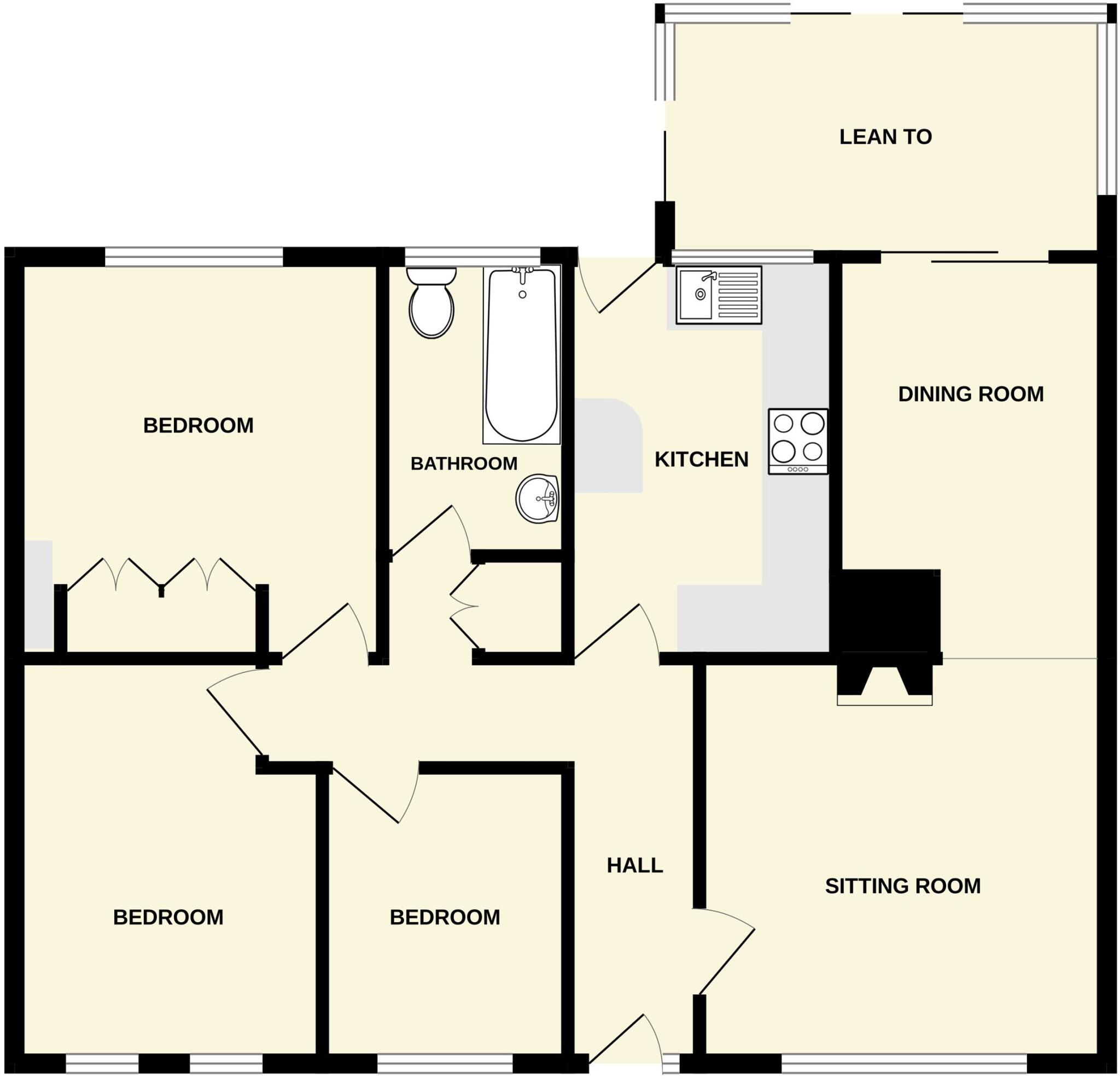 Downs View Close, Haxton, SP4 9PS floorplan