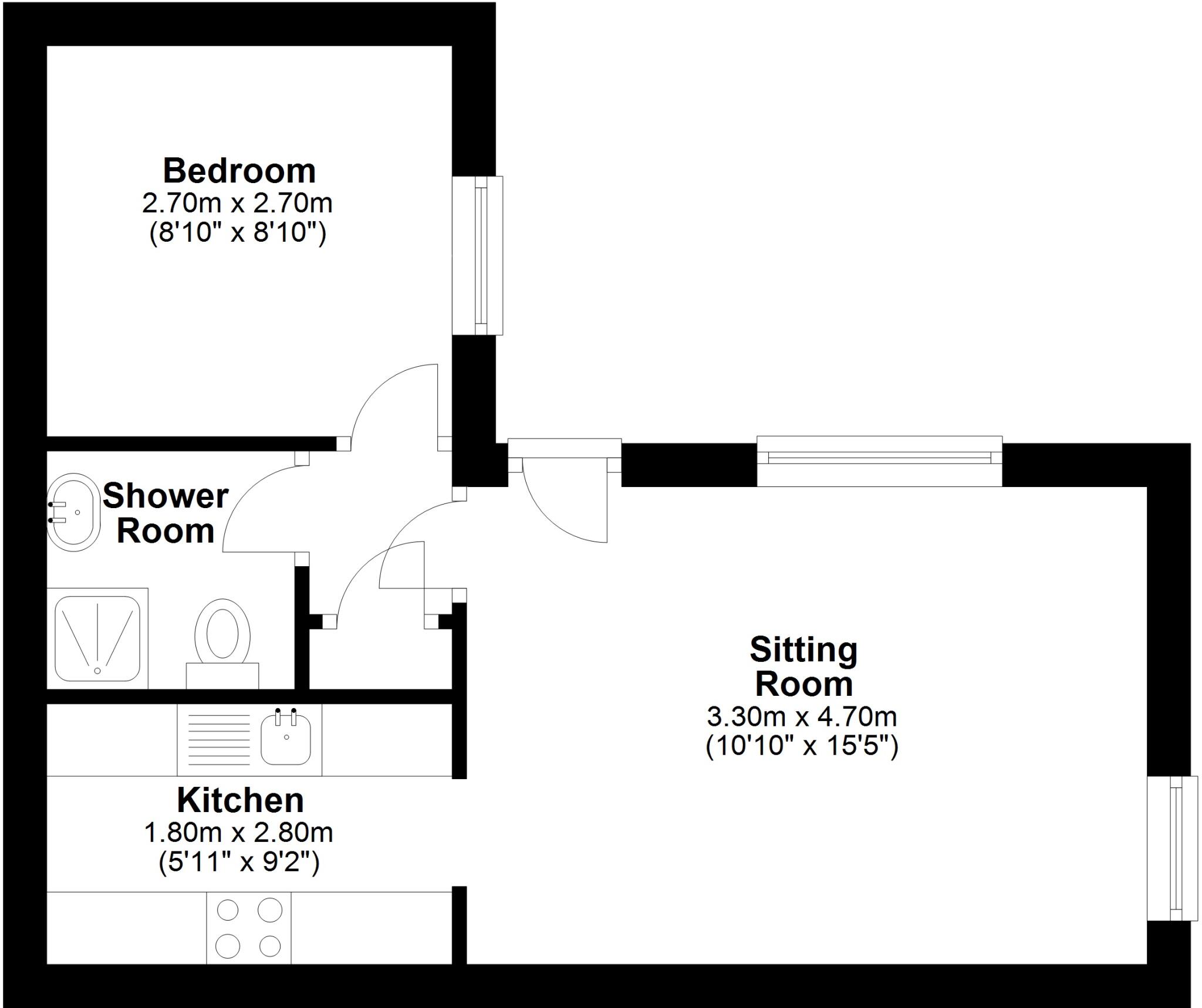 58, Longstone Park, Beadnell, NE67 floorplan