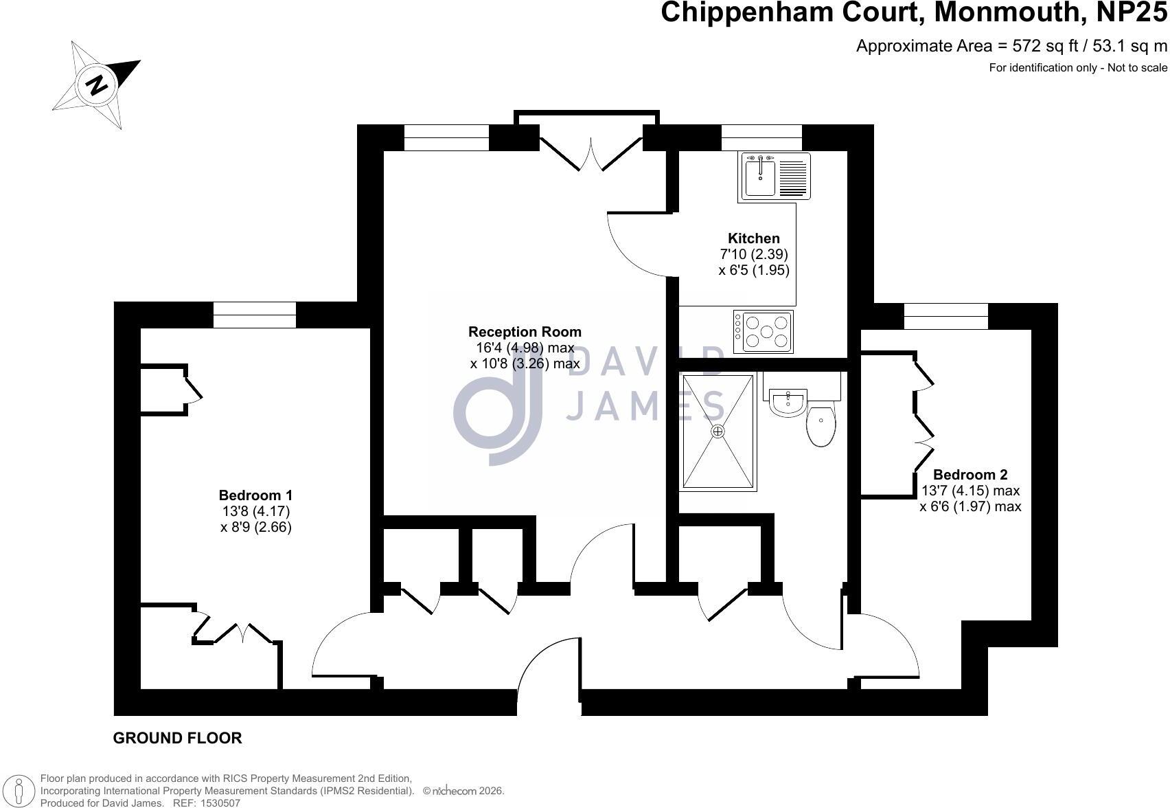 Chippenham Court, Monmouth, Monmouthshire, NP25 floorplan