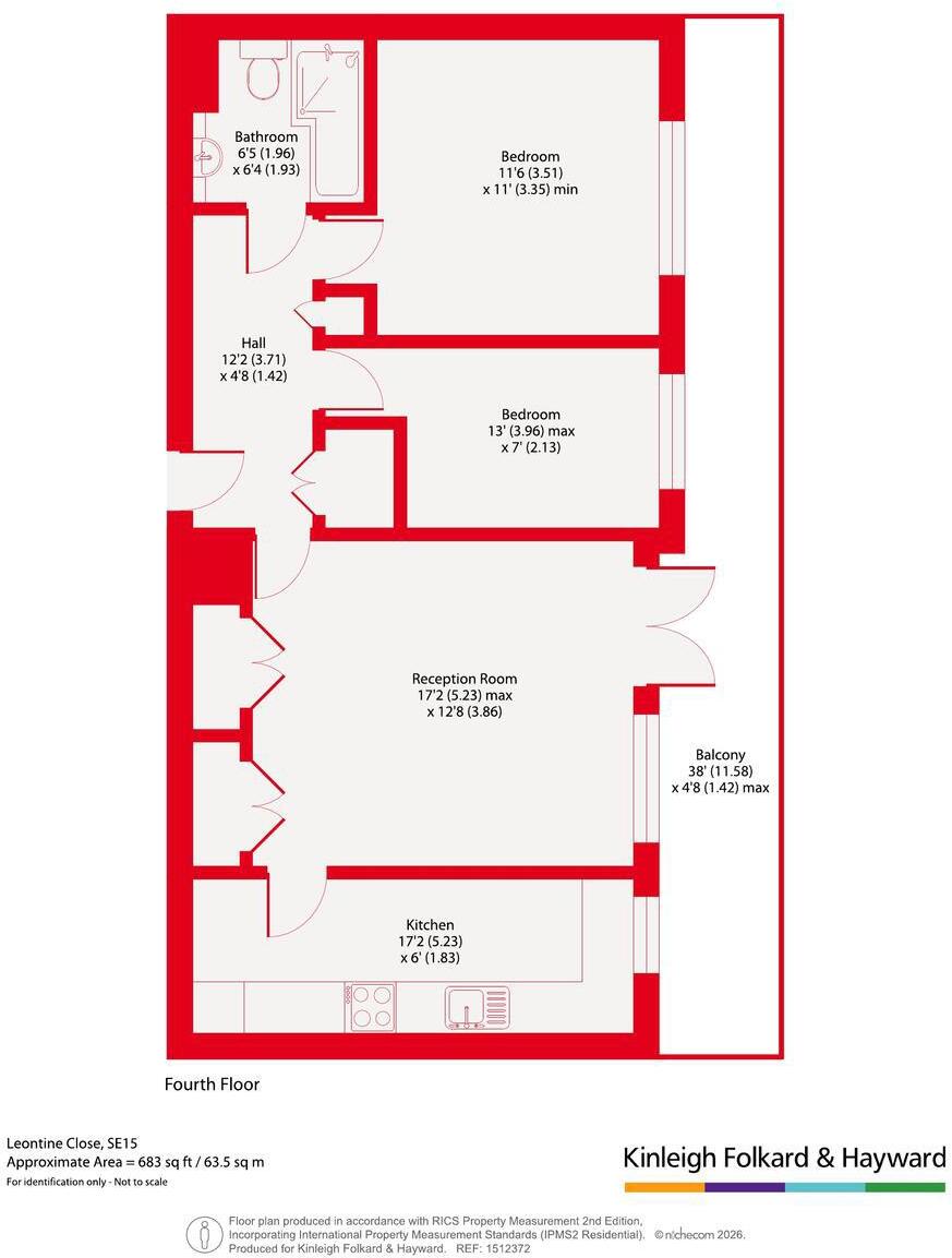 Leontine Close, Peckham, London, SE15 floorplan