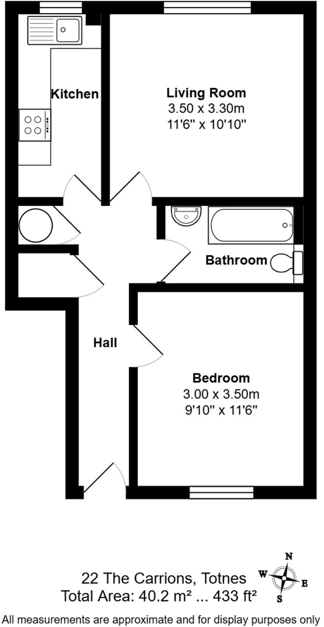 The Carrions, Totnes, TQ9 floorplan