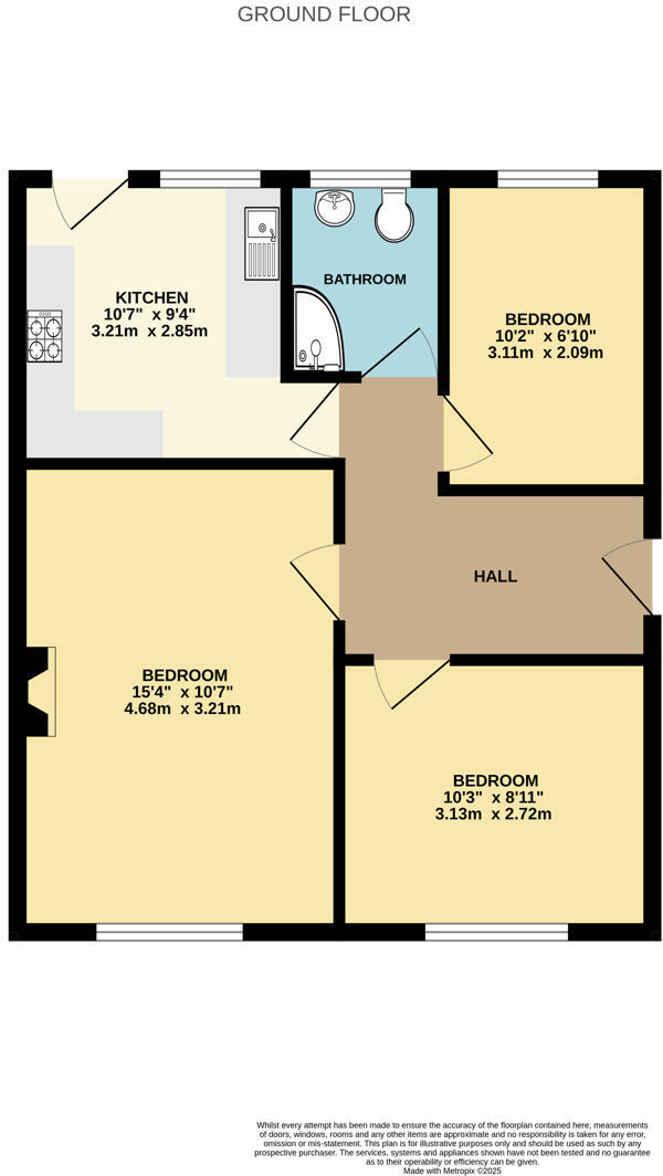 Marfield Avenue, Chadderton, Oldham floorplan