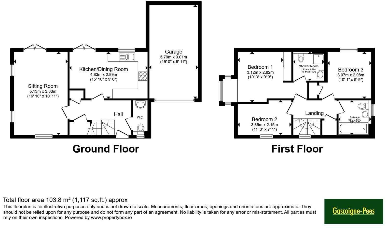 Brunswick Place, Emsworth, Hampshire, PO10 floorplan