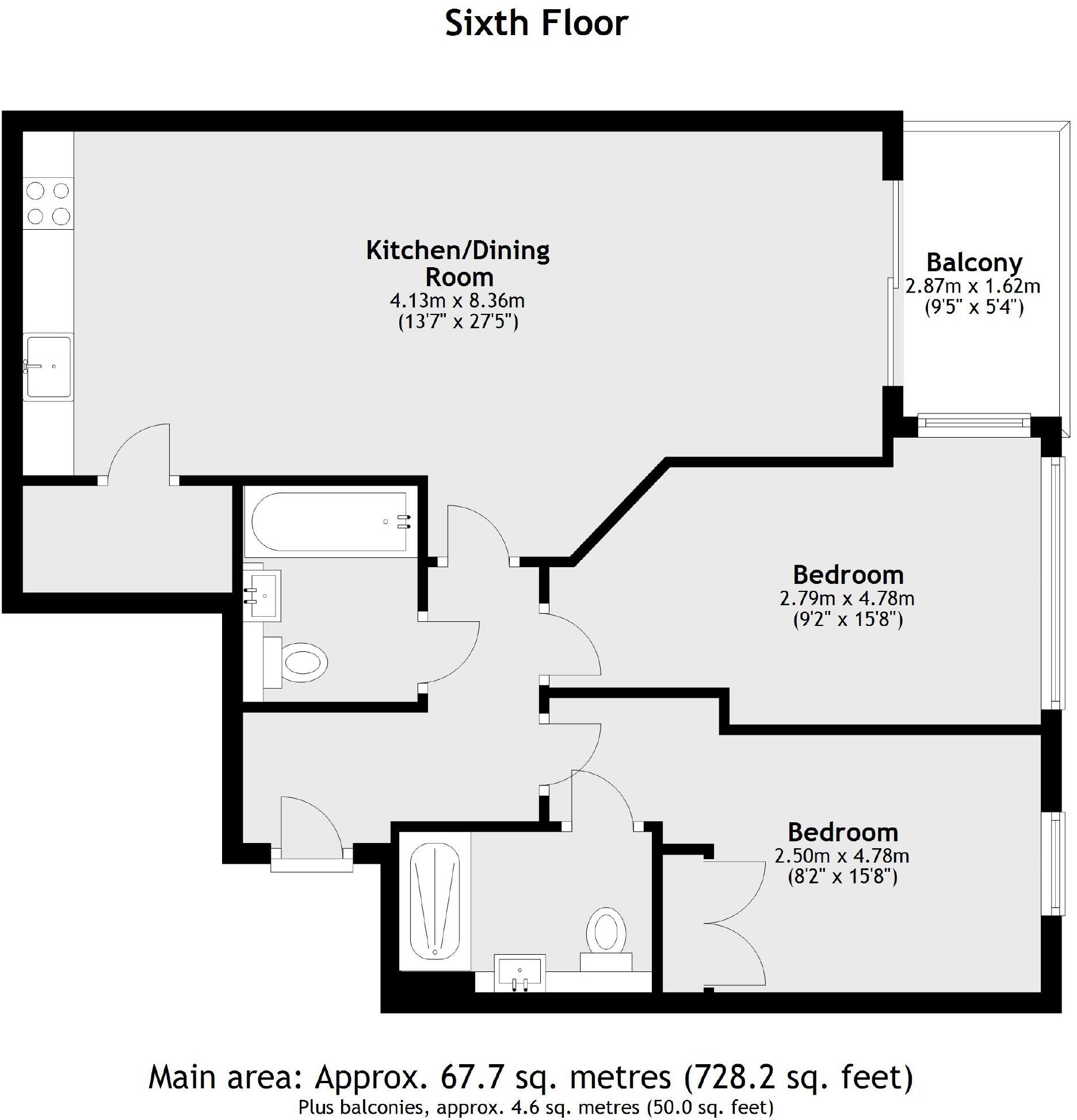 Heritage Avenue, London floorplan