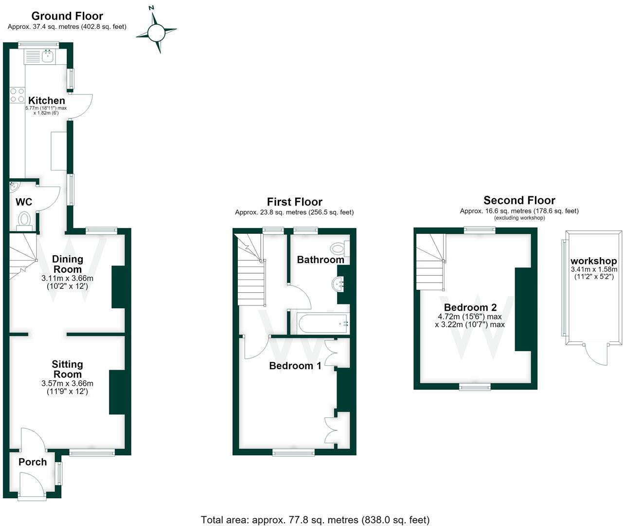 Lower Road, Lower Bemerton, Salisbury floorplan