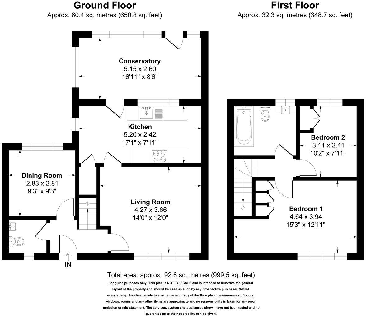 Glebe Road, Letchworth Garden City, SG6 floorplan