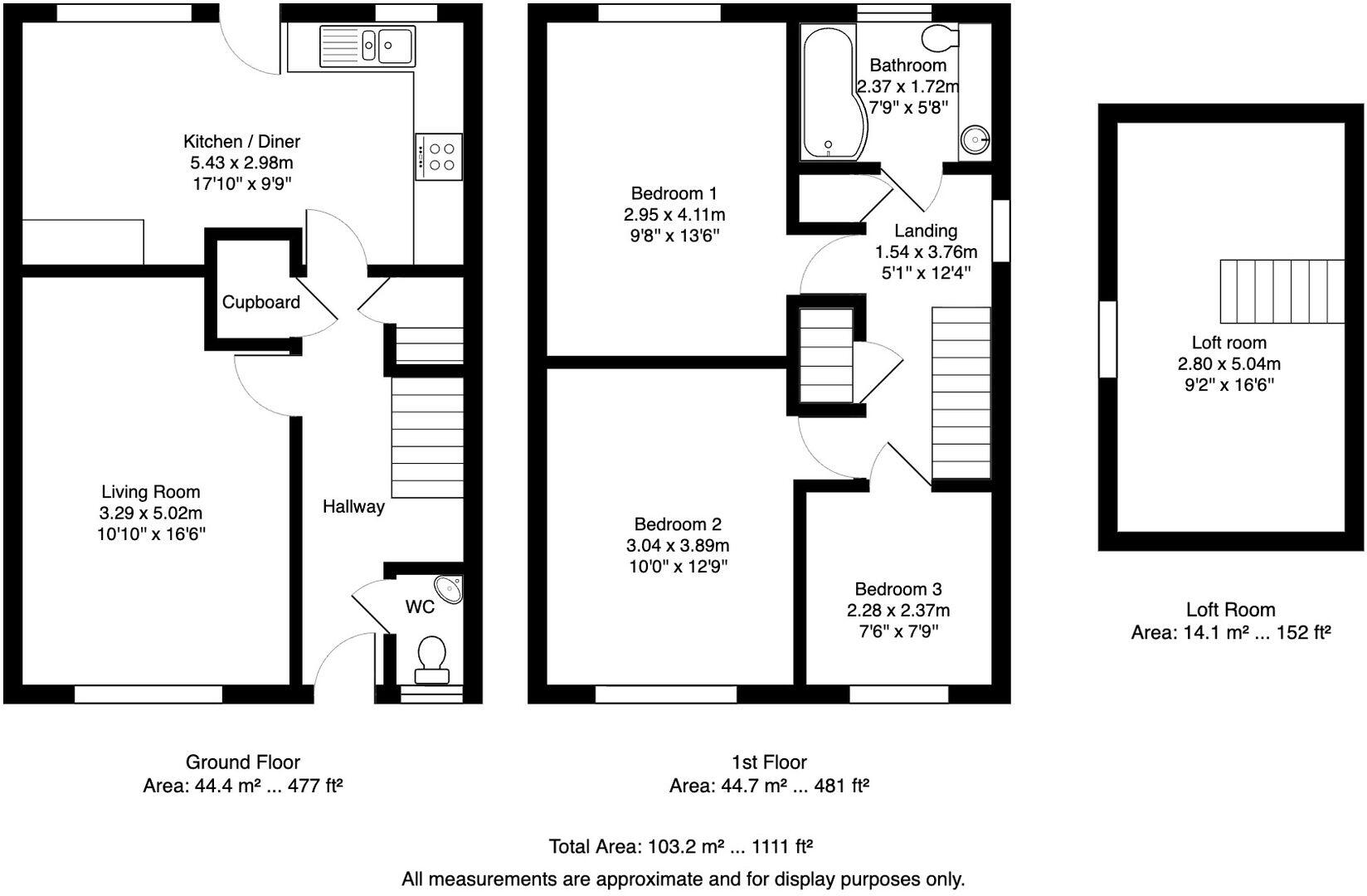 Bardfield Way, Rayleigh, SS6 floorplan