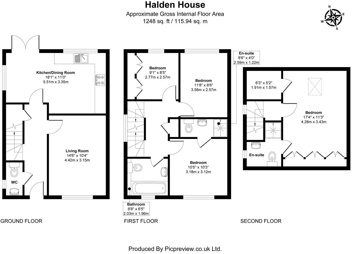 Gardner Street, Herstmonceux, Hailsham floorplan