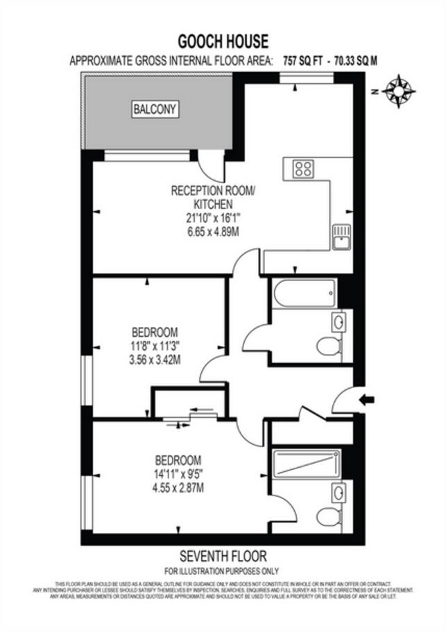 Telcon Way, Greenwich, SE10 floorplan