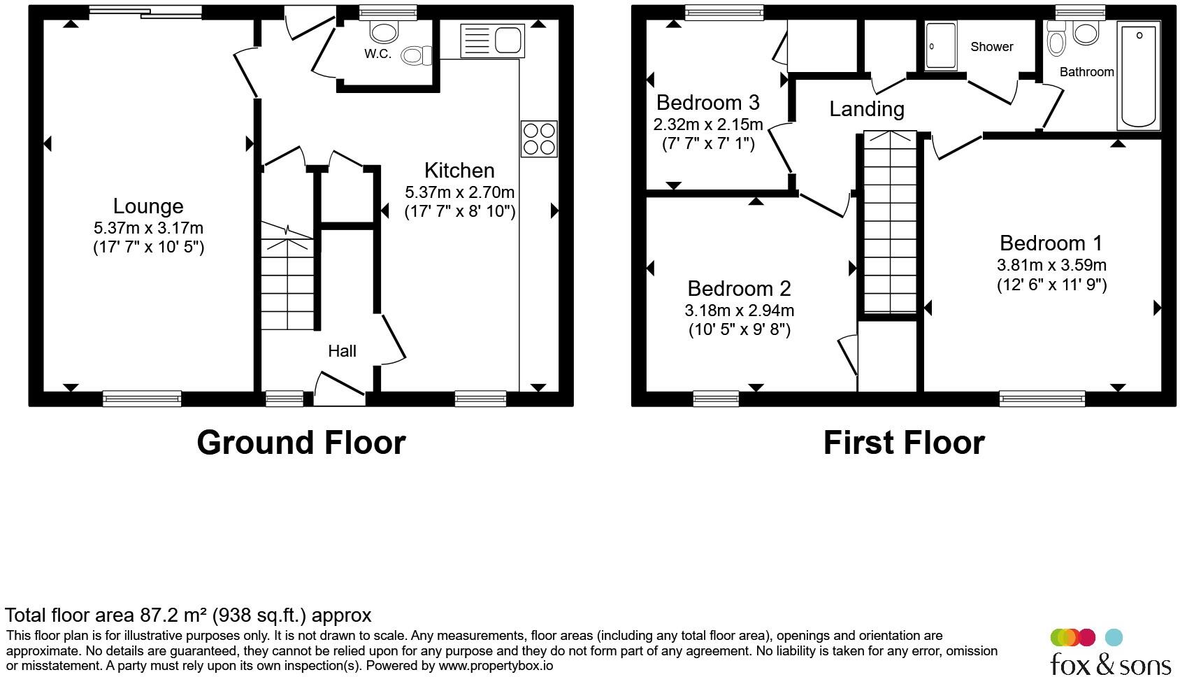 Charter Walk, Taunton floorplan