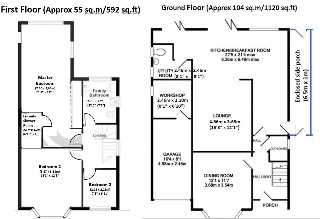 Cranston Road, Nottingham, Notts, NG9 floorplan