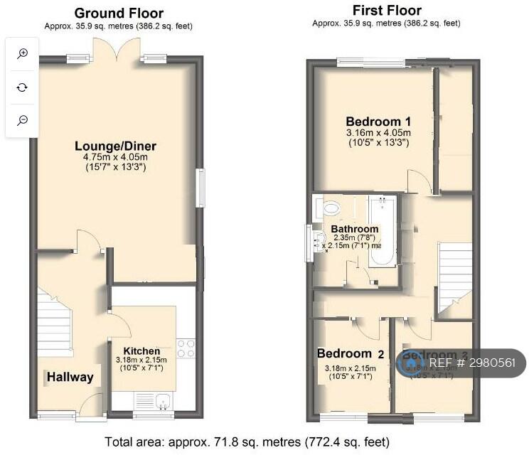 Crookesmoor Road, Sheffield, S10 floorplan