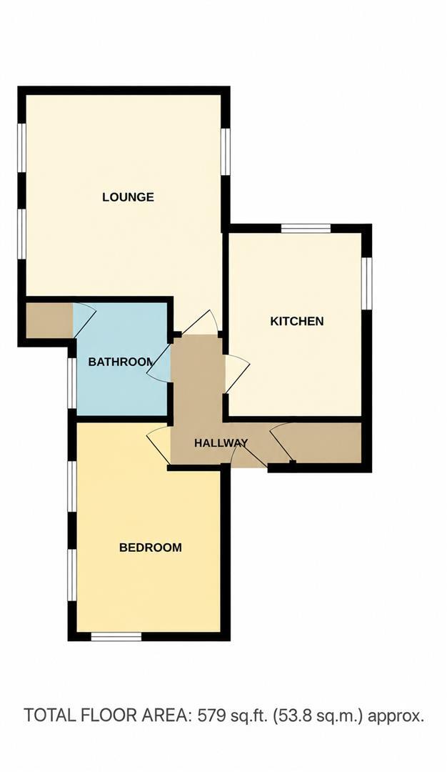 Oken Court, Warwick floorplan