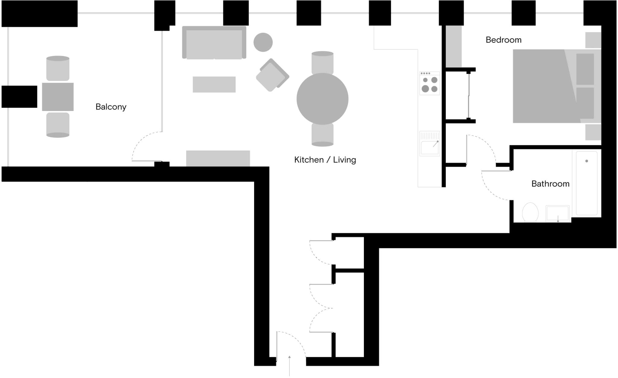 Gessner Apartments, Watermead Way, Tottenham Hale, N17 9RF floorplan