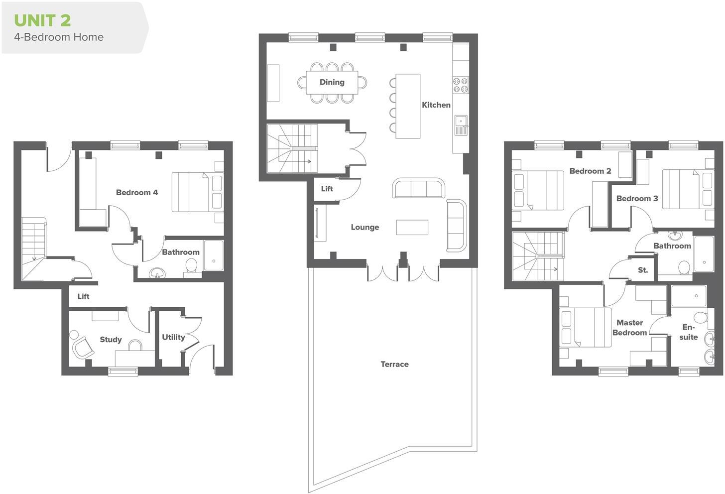 2 The Mellows , Chapel Street, Warwick floorplan