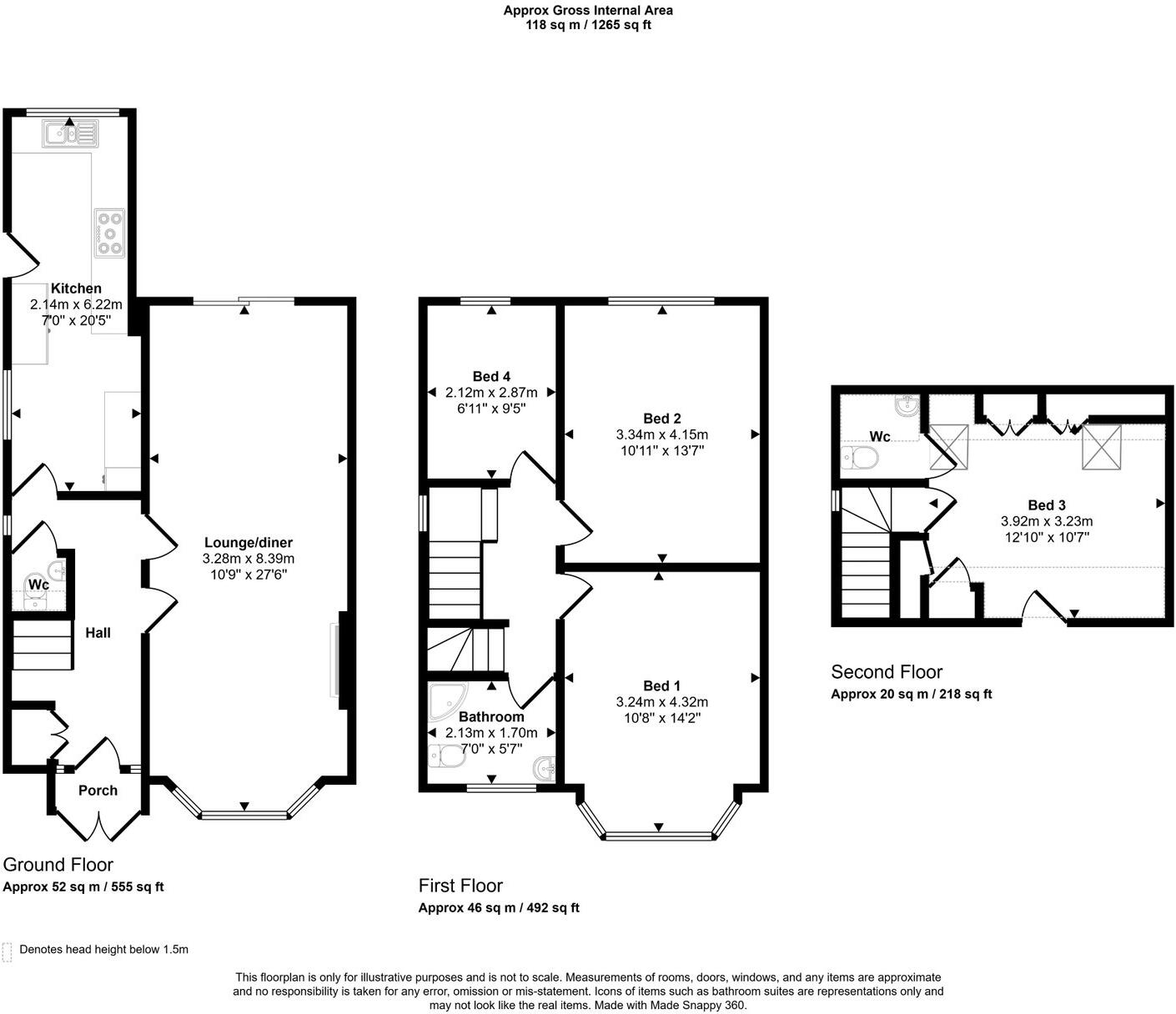 Broadstone Road, Heaton Chapel, SK4 5HW floorplan