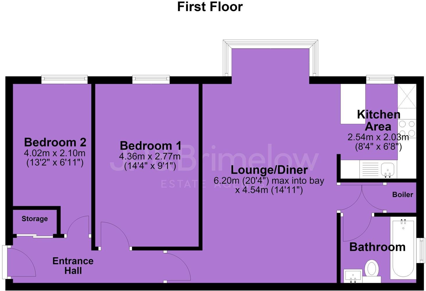 Alton Towers, Withington Road, Whalley Range floorplan