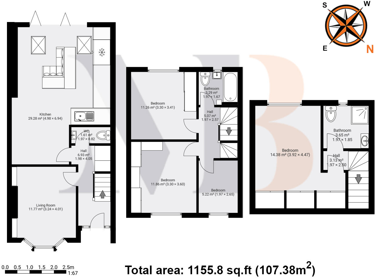 Barkers Butts Lane, Coundon, Coventry, West Midlands, CV6 floorplan