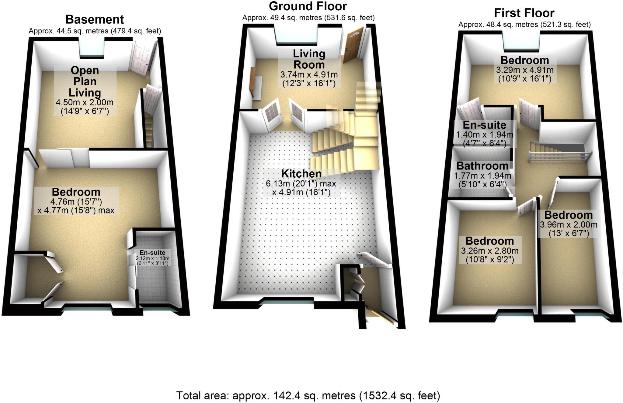 Edenfield Road, Norden, Rochdale, OL11 floorplan